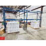 Pallet Racking Sections: 9' x 9' - Rigging Fee: $350