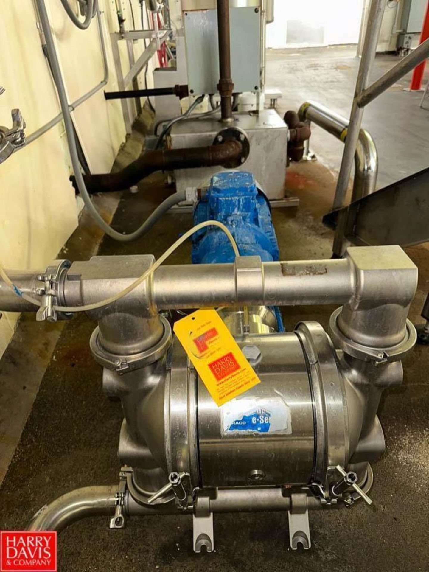 Graco S/S Diaphragm Pump with Motor - Rigging Fee: $125