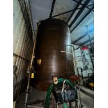 7,000 Gallon Composite Cone-Bottom Storage Tank: on Metal Base - Rigging Fee: $3,100