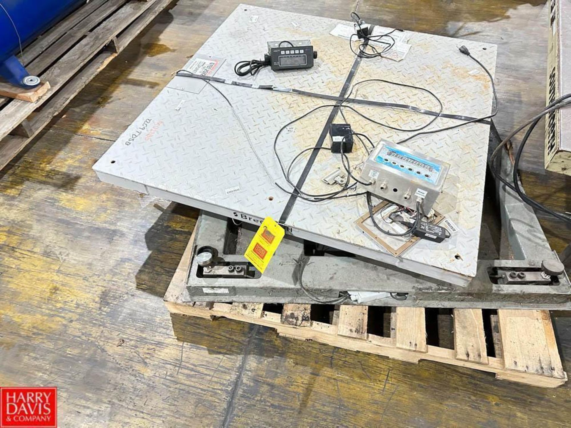 Brecknel Pallet Scales with Digital HMI - Rigging Fee: $125