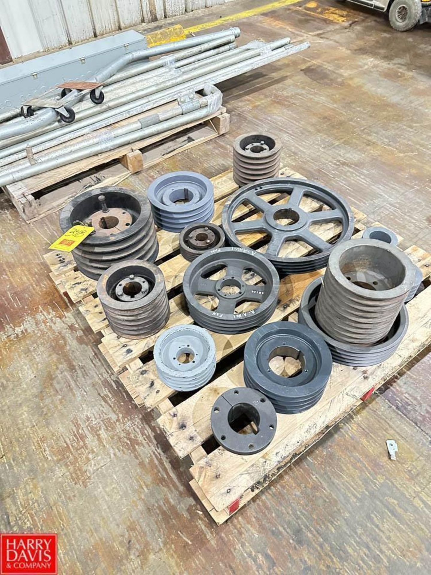 Assorted Pulley Wheels - Rigging Fee: $100