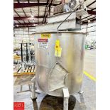 350 Gallon S/S Tank with Vertical Agitation - Rigging Fee: $100