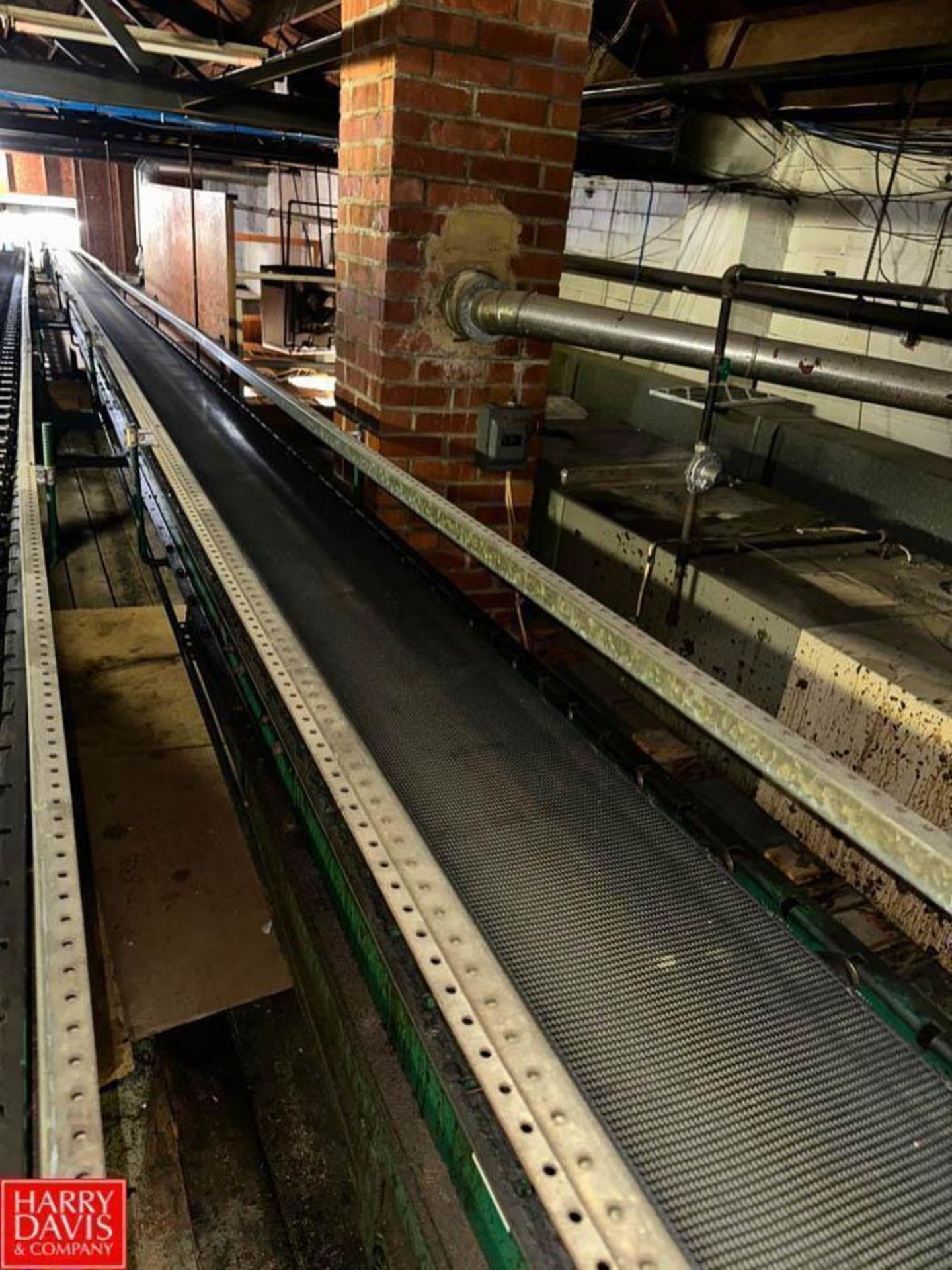 Rapistan Overhead Case Conveyor: 120' with Drive - Rigging Fee: $2,400 - Image 3 of 4