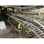 Rapistan Roller Conveyor: 17' x 40" with Drive and (2) Gravity Fed Roller Conveyor Sections
