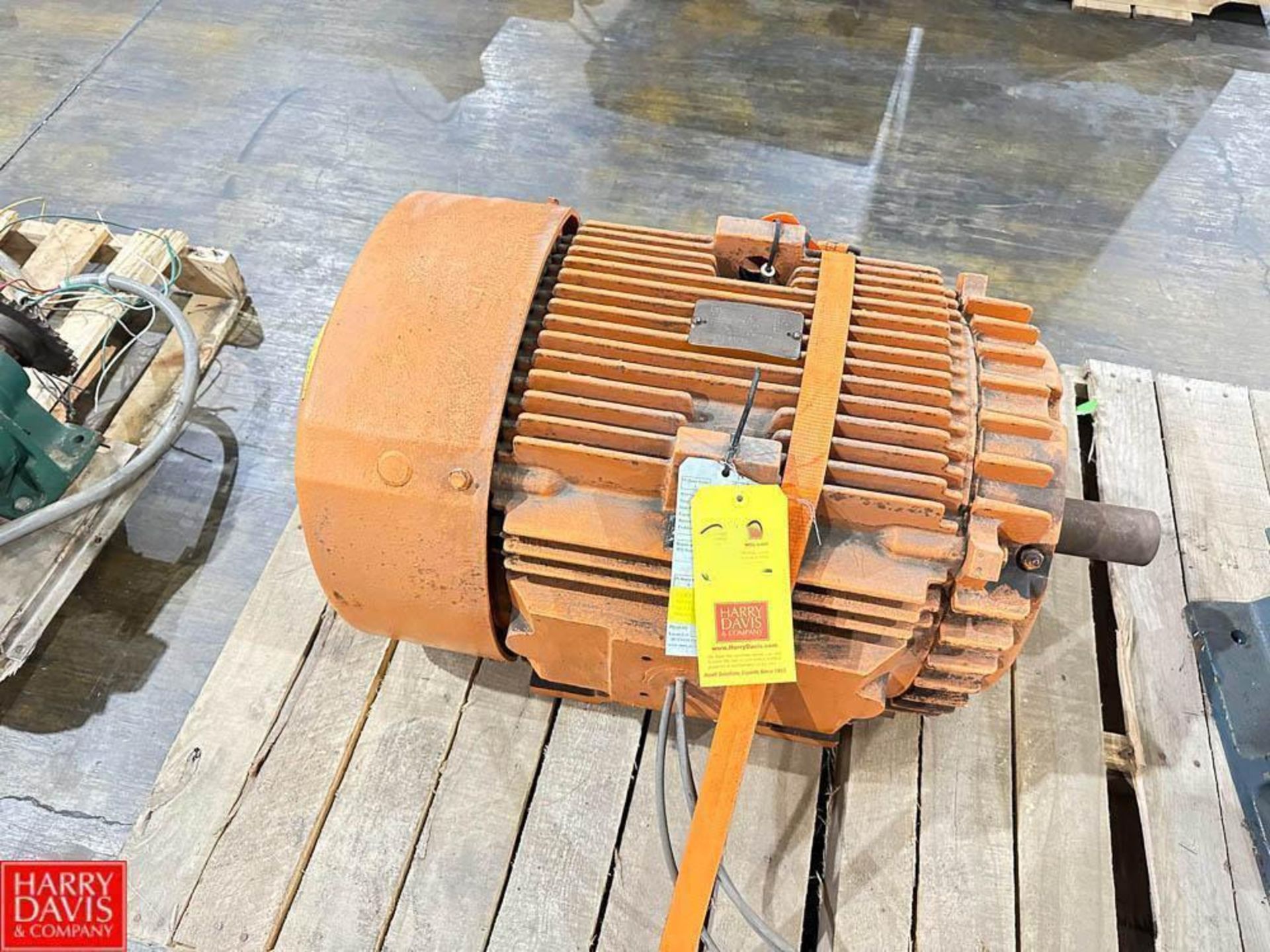 GE 50 HP 1,185 RPM Motor - Rigging Fee: $50