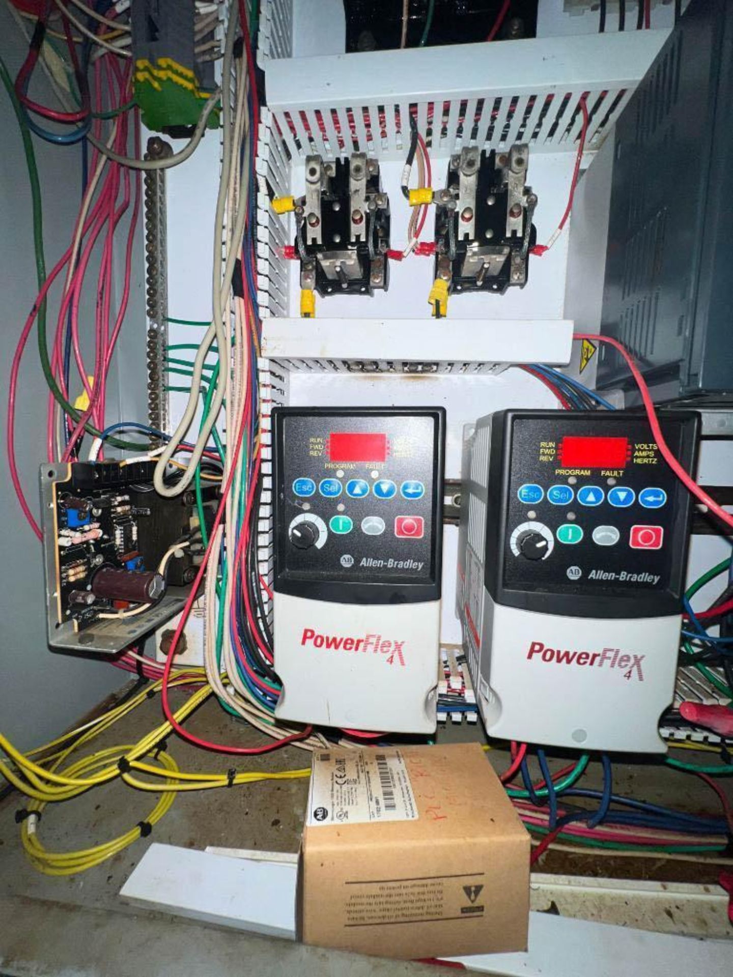 Control Panel with (3) Variable-Frequency Drives - Rigging Fee: $250 - Image 8 of 10