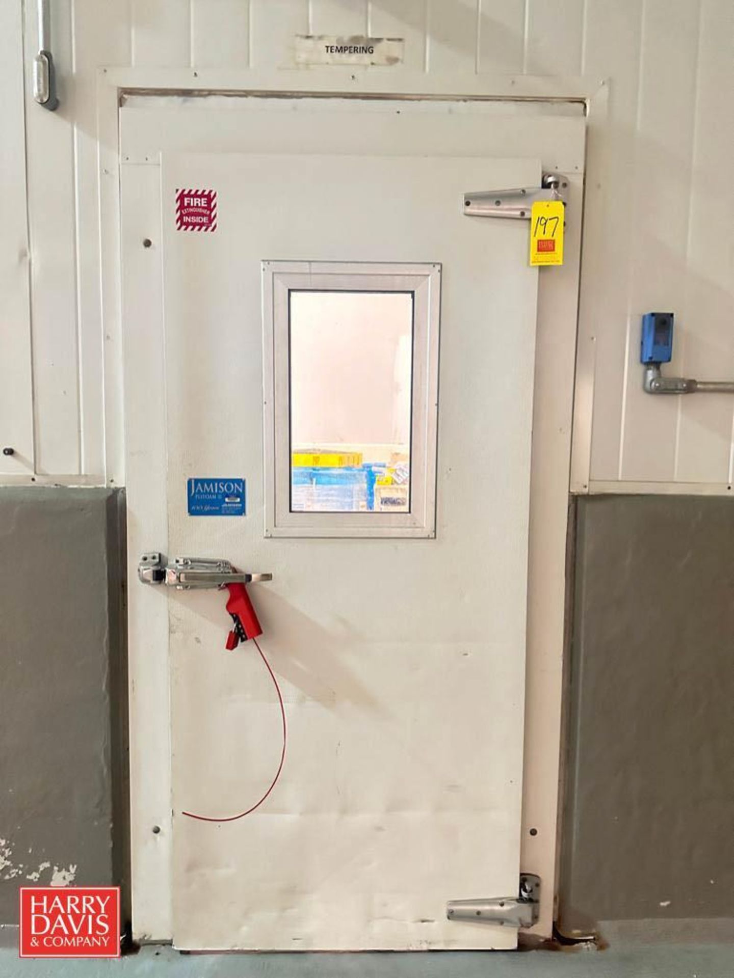 Jamison Plyfoam II Insulated Door: 7’ x 3’ - Rigging Fee: $400