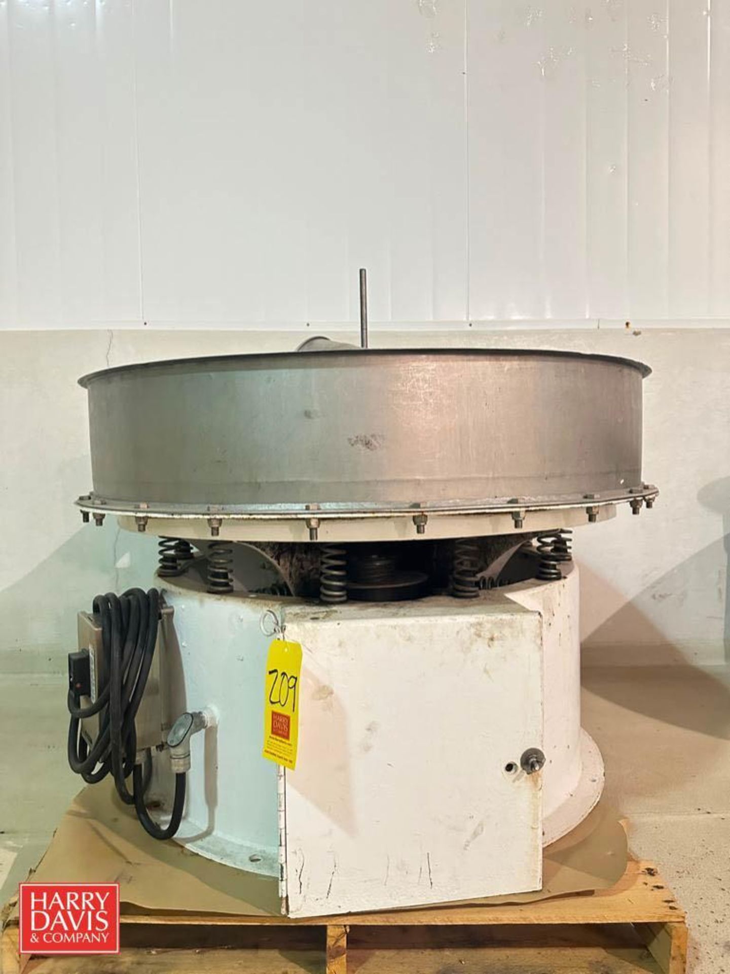 Vibratory Separator: 4' Diameter with Square D Switch