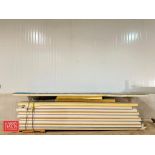 Assorted 4" Thick Insulated Wall Panels, Including: (8) 14' x 42" and (1) 16’ x 42” and Others