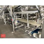 FPA S/S Framed Bell Conveyor: 200" x 2’, Model: 420024006, S/N: 22644261 with Drive (Subject to BULK
