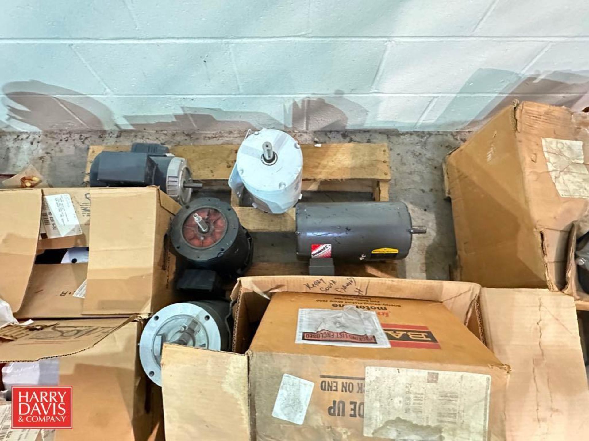 Assorted NEW and Used Motors, Including: Baldor, up to 15 HP - Rigging Fee: $500 - Image 2 of 3