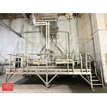 S/S Platform: 237” x 91" with Stairs and Handrail (Subject to BULK BID: Lot 55)