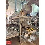 S/S Grinder with Drive, S/S Vibratory Trough: 9' x 18" and S/S Platform: 8' x 28" (Subject to BULK B