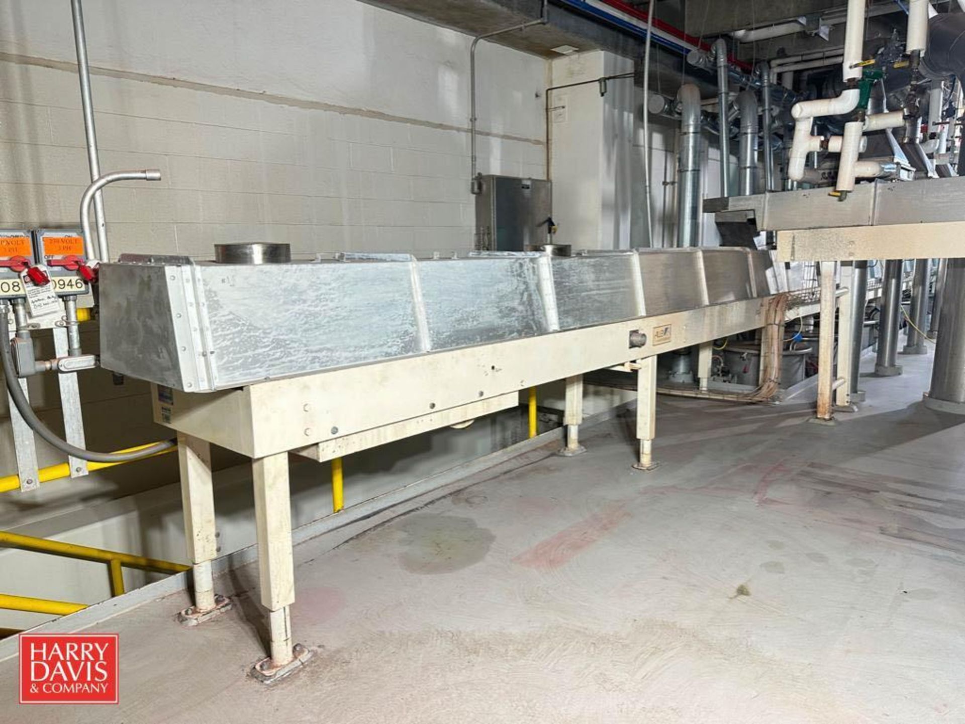 Allen Slip Stick Conveyor, Model: PLD44131, S/N: CON16250 with Incline and Dust Covers (Subject to B - Image 2 of 3