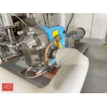 Waukesha Cherry-Burrell Positive Displacement Pump, Model: 045U2, S/N: 44100407 with Baldor 2 HP 1,7