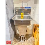 S/S Hand Sink with Foot Controls