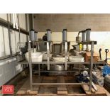 8-Station S/S Cheese Wheel Press: 1’ with Molds