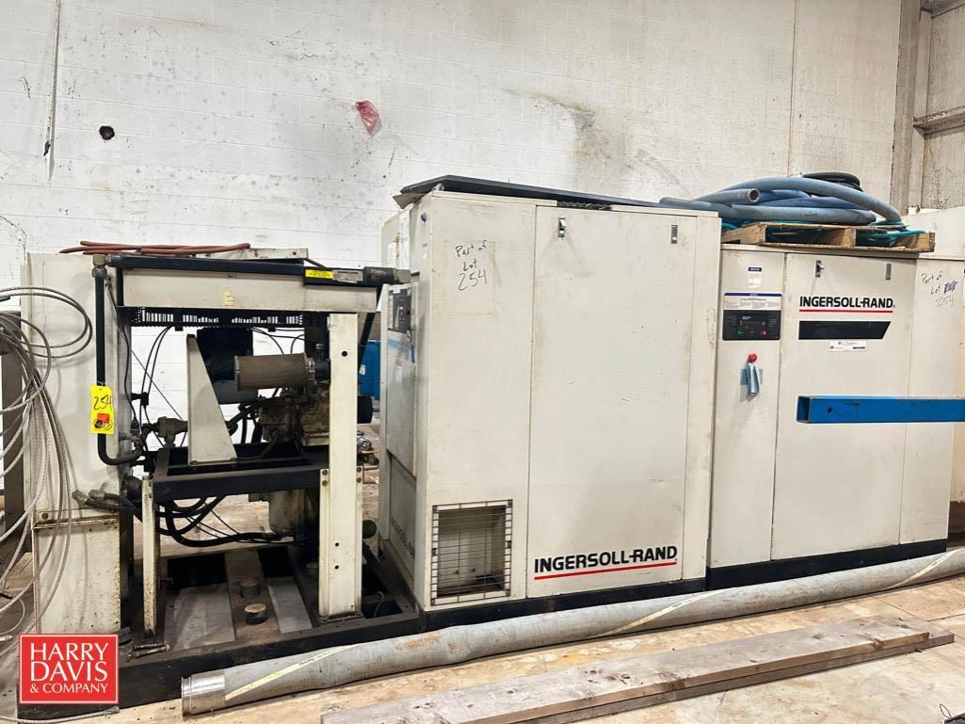 Ingersoll-Rand Air Compressors, Model: SSR-XF50SE and SSREP5OSE (Parts Machines)