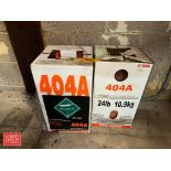 24 LB Cylinders, 404A Freon