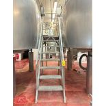 S/S Framed Platform: 9' x 7' with Stairs, Handrail and Hose Station