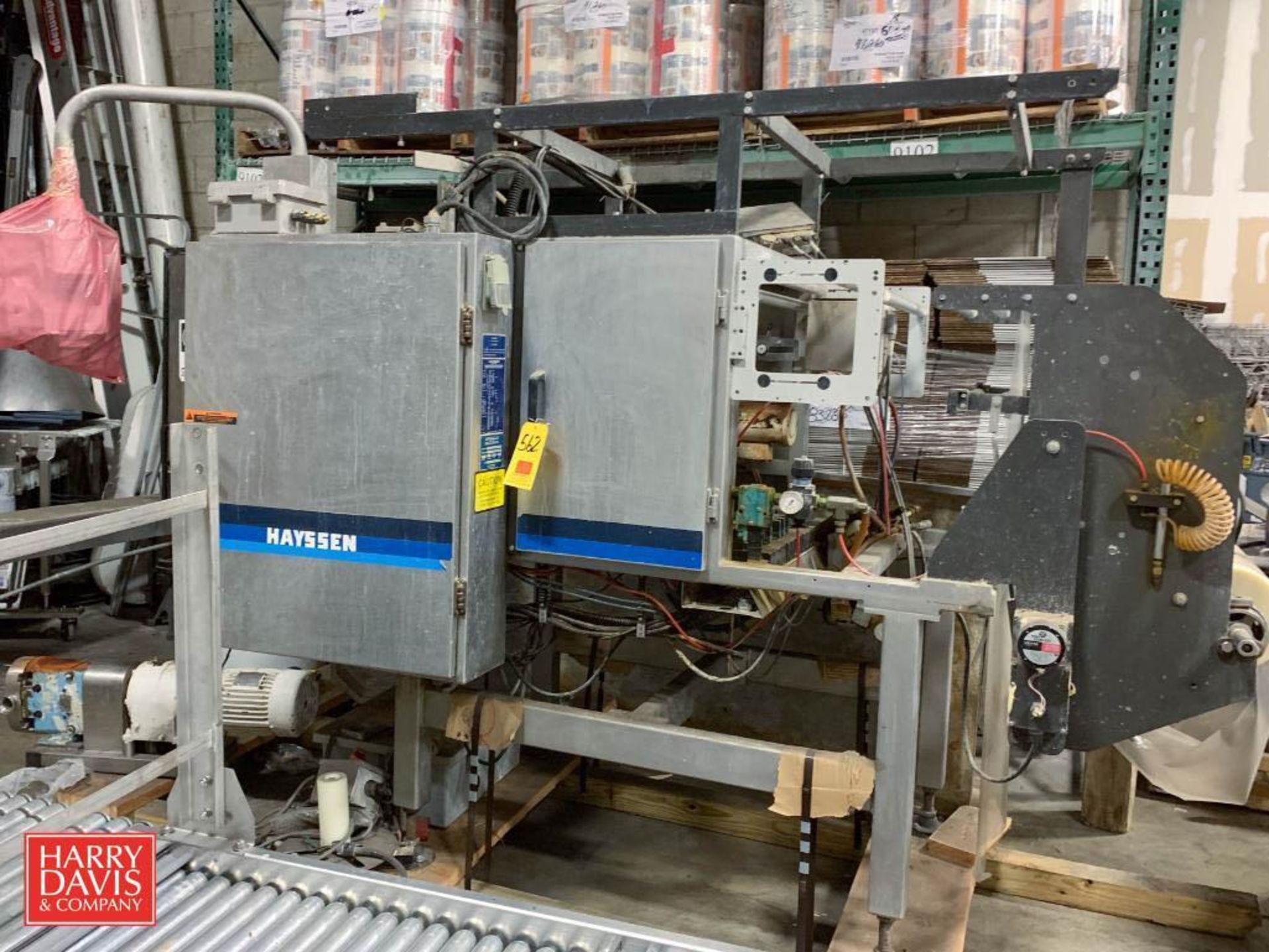 Hayssen Form Fill and Seal Machine, Model: 12-191HR, S/N: U85631 (Location: Edison, NJ)