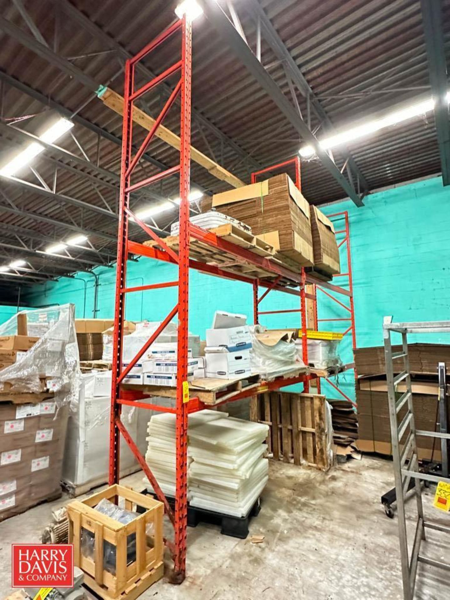 Sections: Pallet Racking: (2) 12' x 9' and (2) 16' x 9" - Image 2 of 2