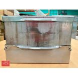 (54) S/S Cheese Block Molds: 14" x 11" x 6.5”