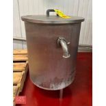 30 Gal S/S Tank with Lid