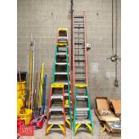 Fiberglass A-Frame and Extension Ladders