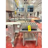 Mettler Toledo Check Weighing System with 19” x 15” S/S Roller Conveyor/Scale, Digital HMI, Model: I