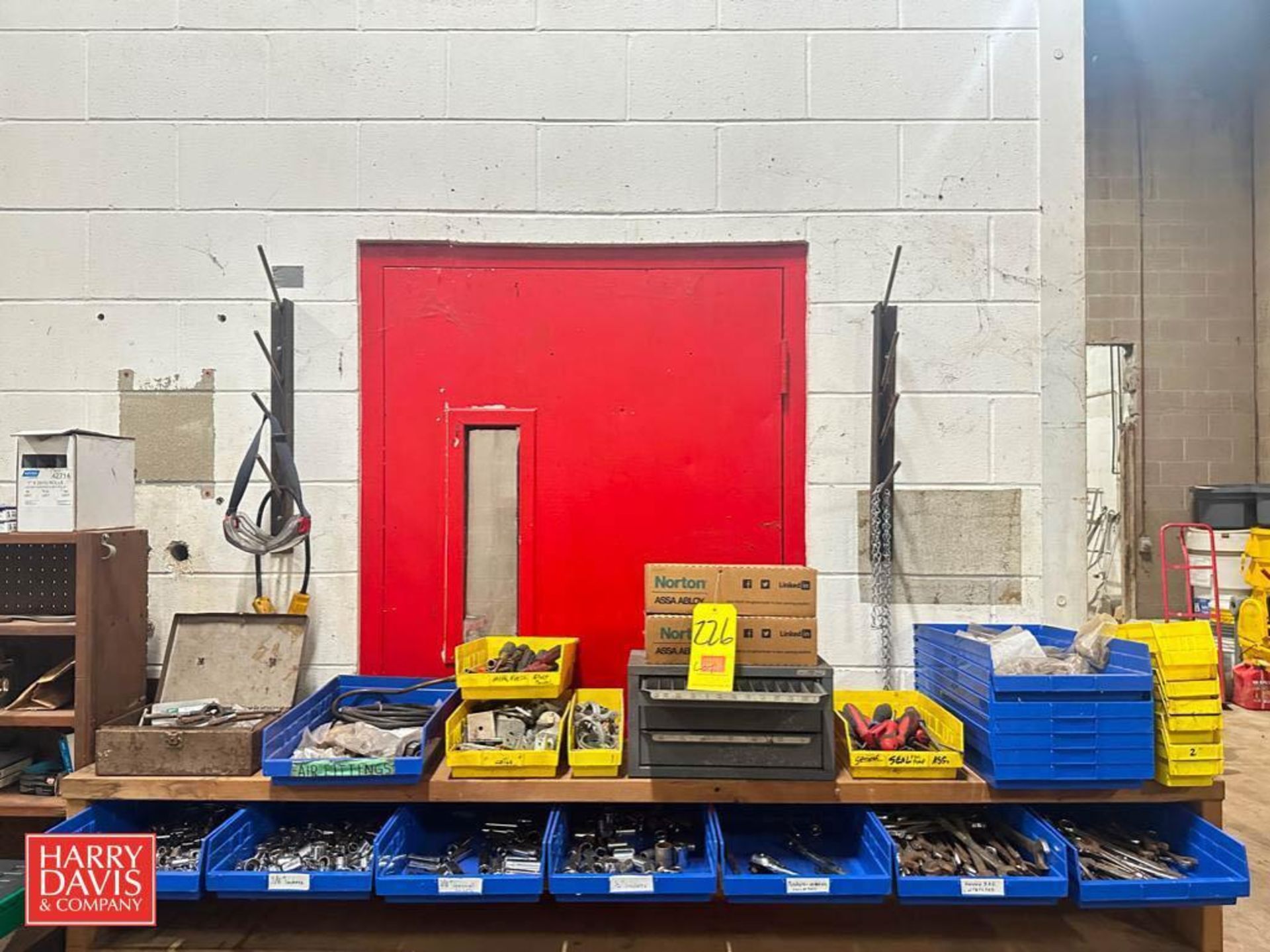 Assorted Hand Tools, Including: Sockets, Wrenches, Screw, Drivers and Parts Containers