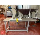 Vollrath S/S Cheese Slicer: 15" x 1’ with S/S Table: 65" x 2'