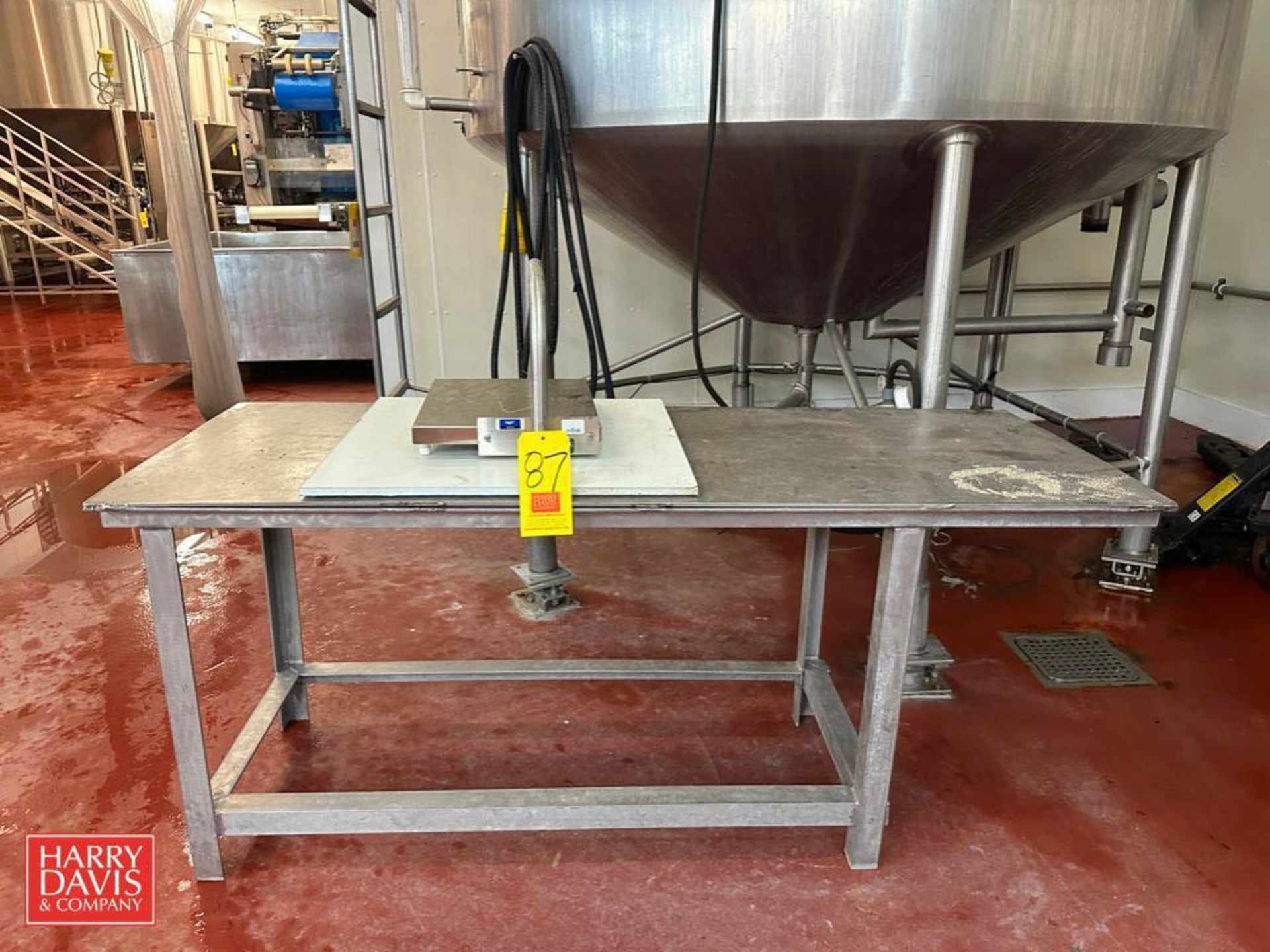 Vollrath S/S Cheese Slicer: 15" x 1’ with S/S Table: 65" x 2'
