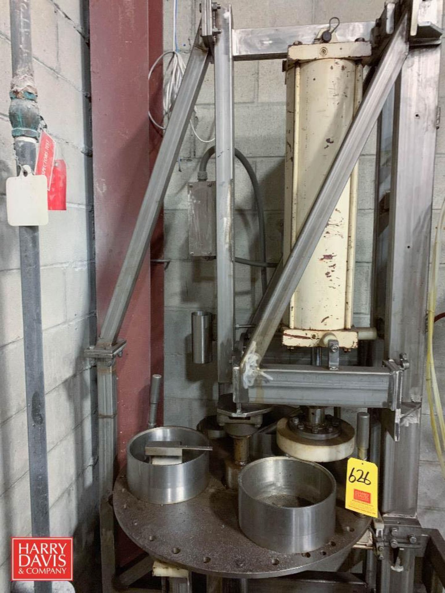 S/S Hydraulic Press (Location: Edison, NJ)