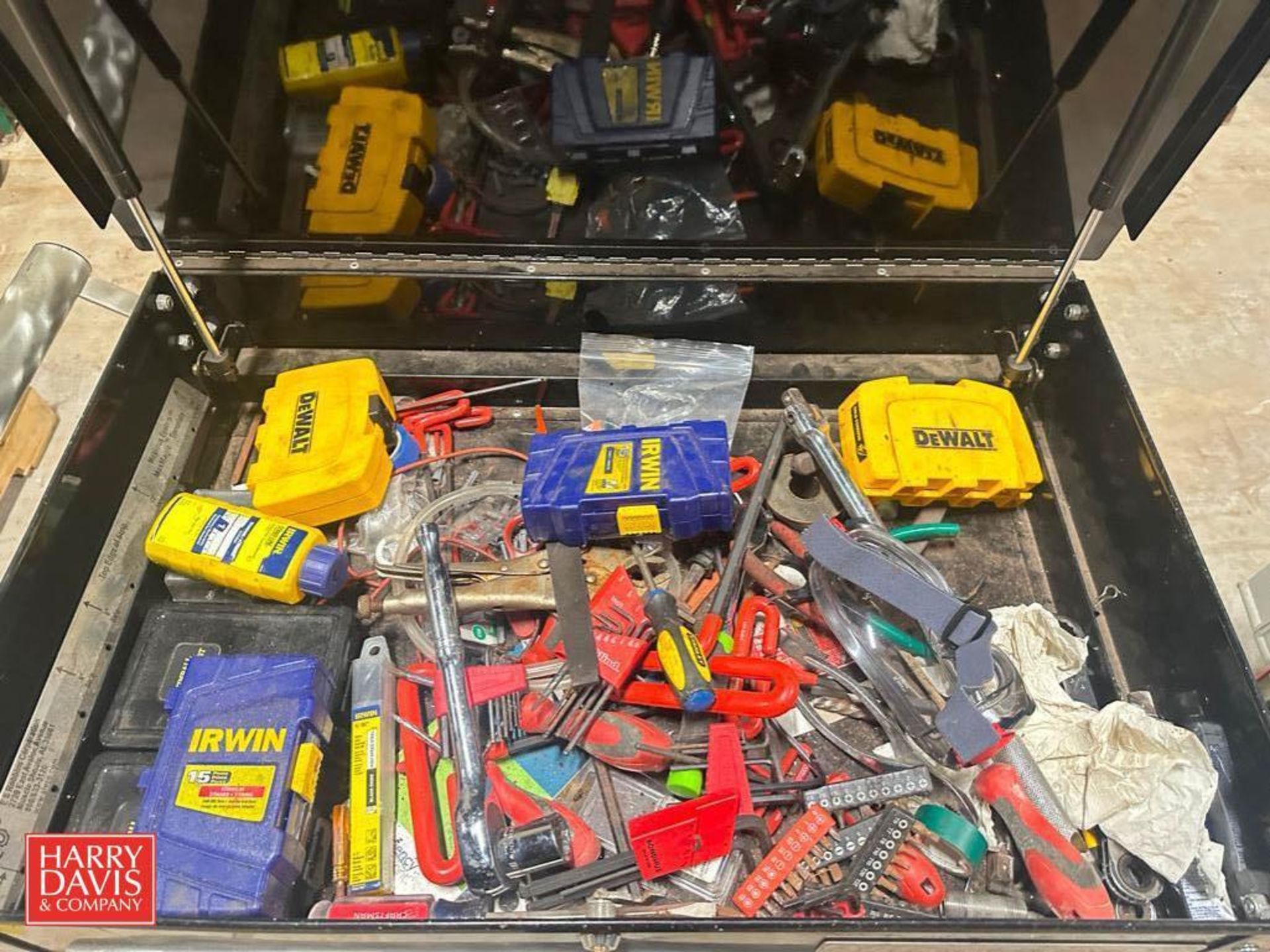 Gear Wrench XL Portable Tool Box with Allen Wrenches, Drill Bits, Electrical Testers and Wire Cutter