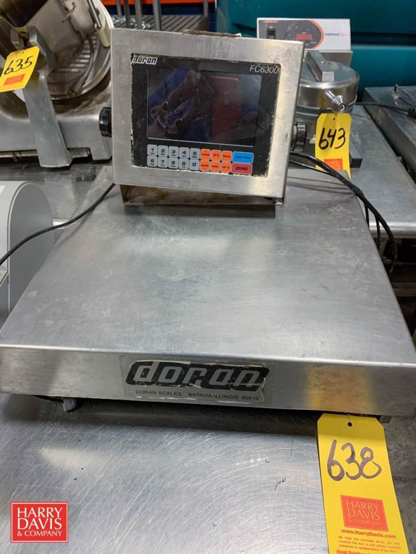 Doran S/S Digital Scale, Model: FC6300 (Location: Edison, NJ)