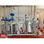 Comat S/S Pasteurizing Skid, Model: VASSOL, S/N: 000901, Including: Comat S/S Plate Heat Exchangers,