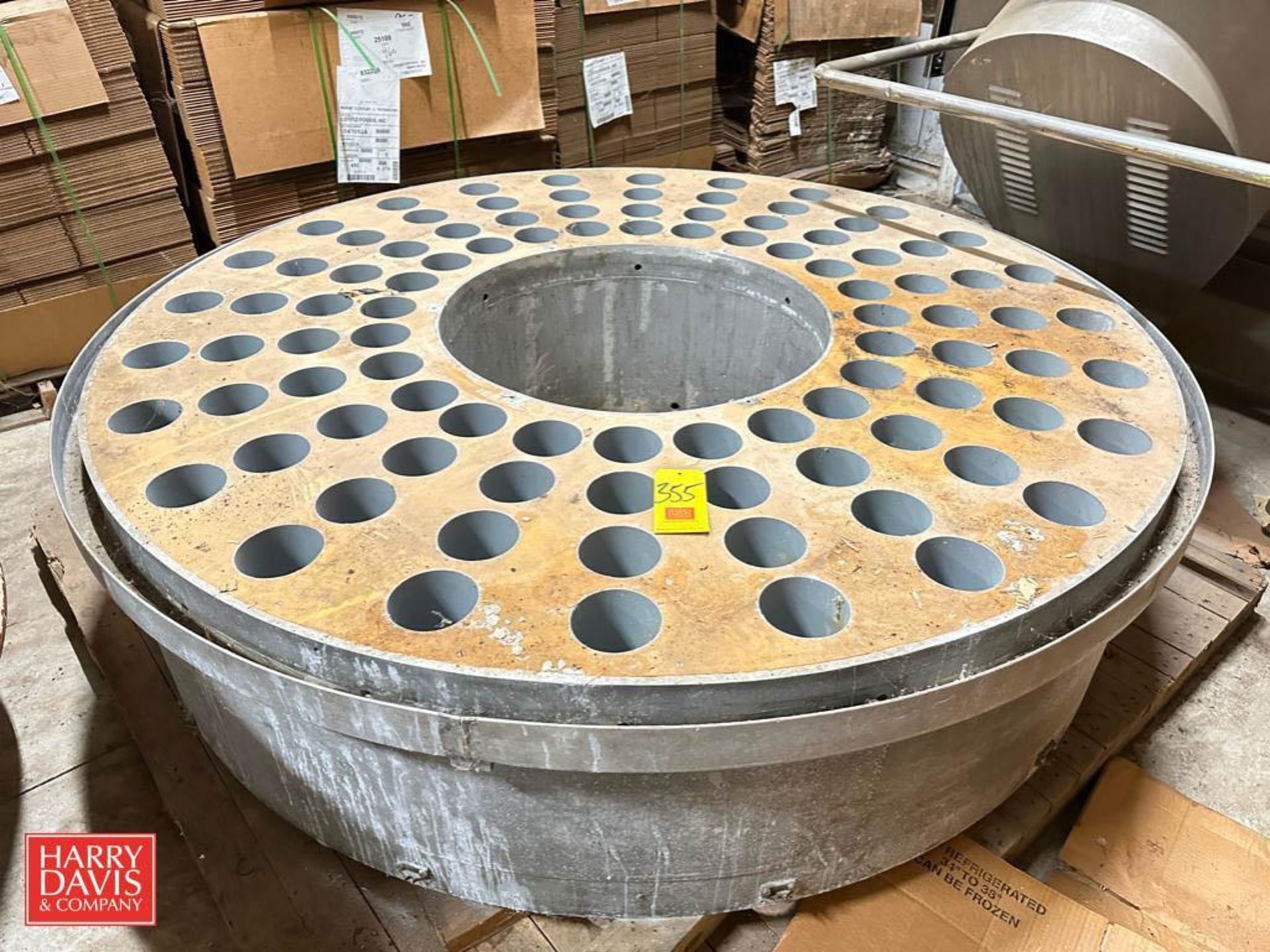 S/S Provolone Wheel: 7’ Diameter