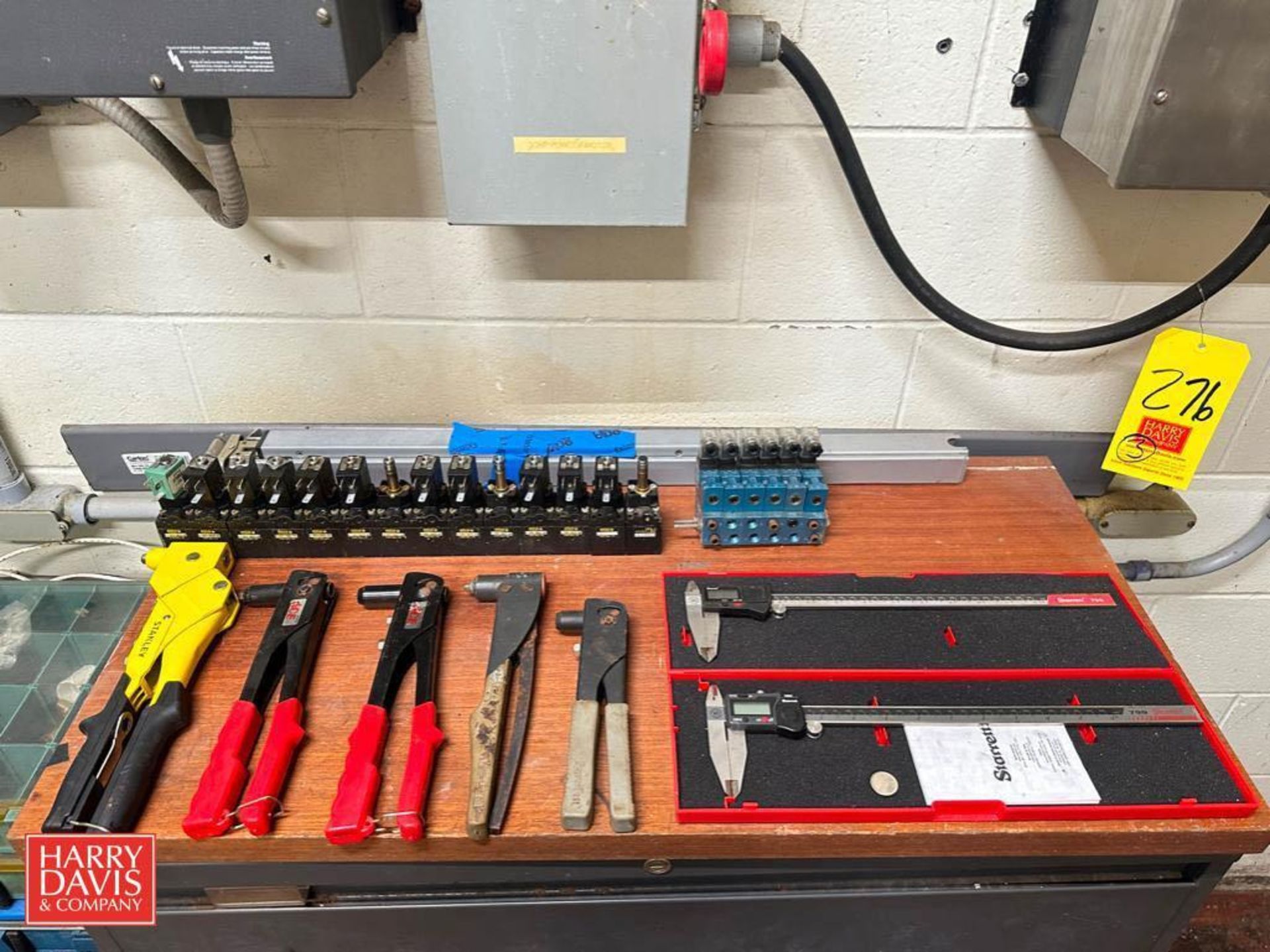 Assorted Hardware, Including: Fasteners, Cotter Pins, Keys, Roll Pins, Fuses, Belts, Riveting Tools, - Image 2 of 16