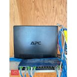 APC Uninterruptible Power Source and Netgear 16-Port Switch