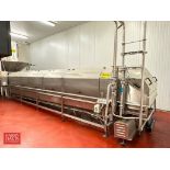 Comat S/S Flocculation Ricotta Drainage Belt, Model: Nastric, S/N: 000787 with Pump, Valves and Belt