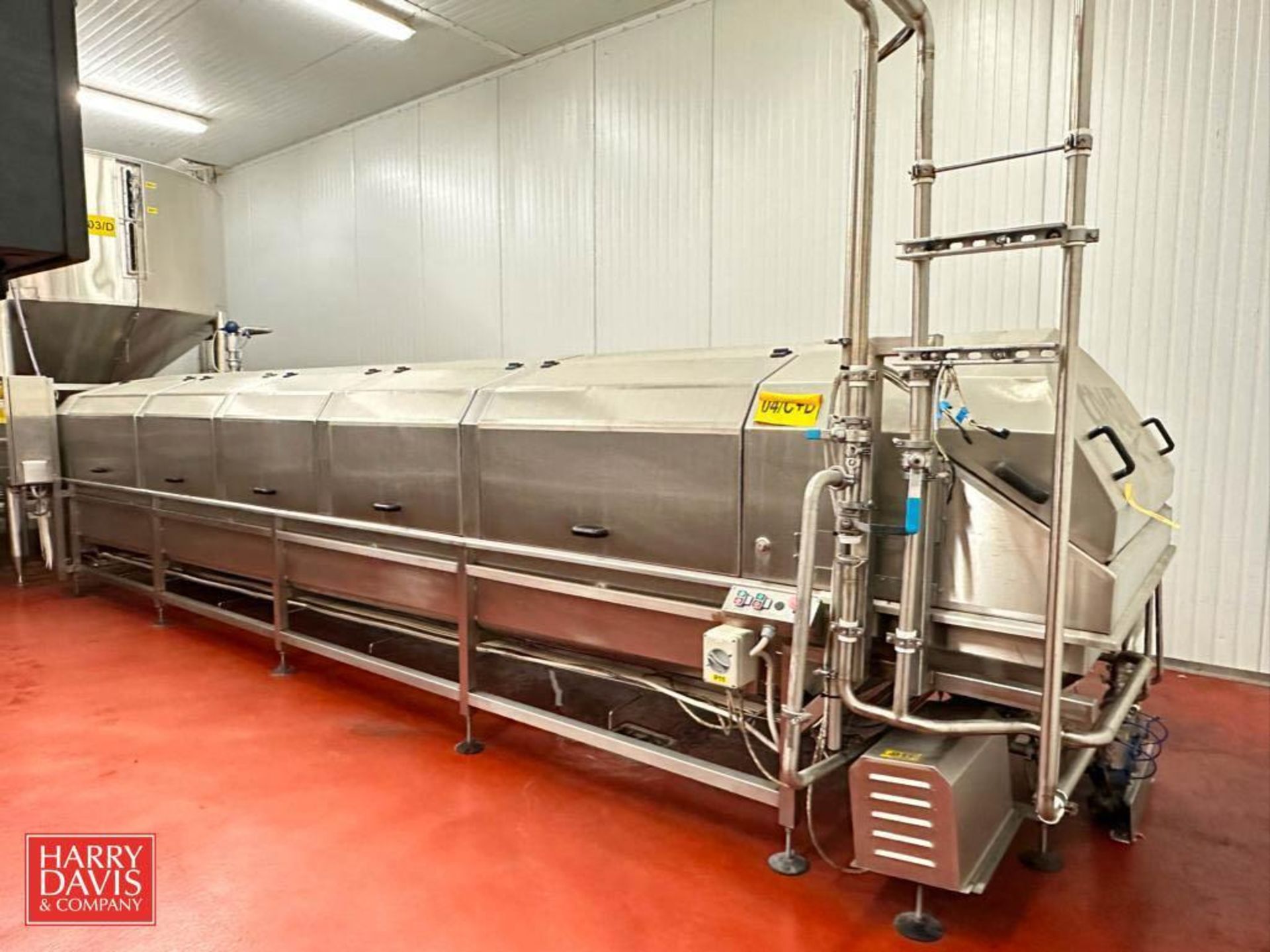 Comat S/S Flocculation Ricotta Drainage Belt, Model: Nastric, S/N: 000787 with Pump, Valves and Belt