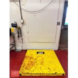 Weigh-Tronix Floor Scale: 4’ x 4’ with Digital HMI