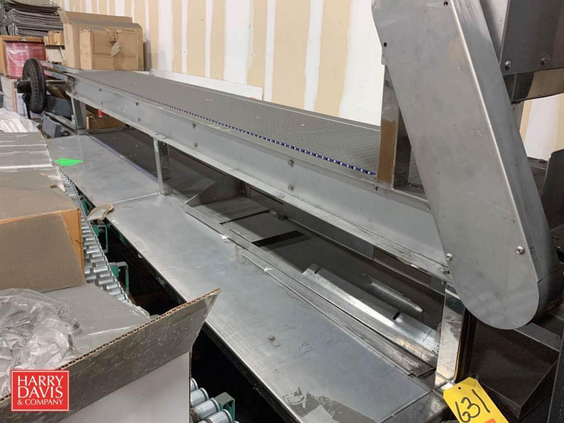 (2) Level S/S Frame Product Conveyor (Location: Edison, NJ)