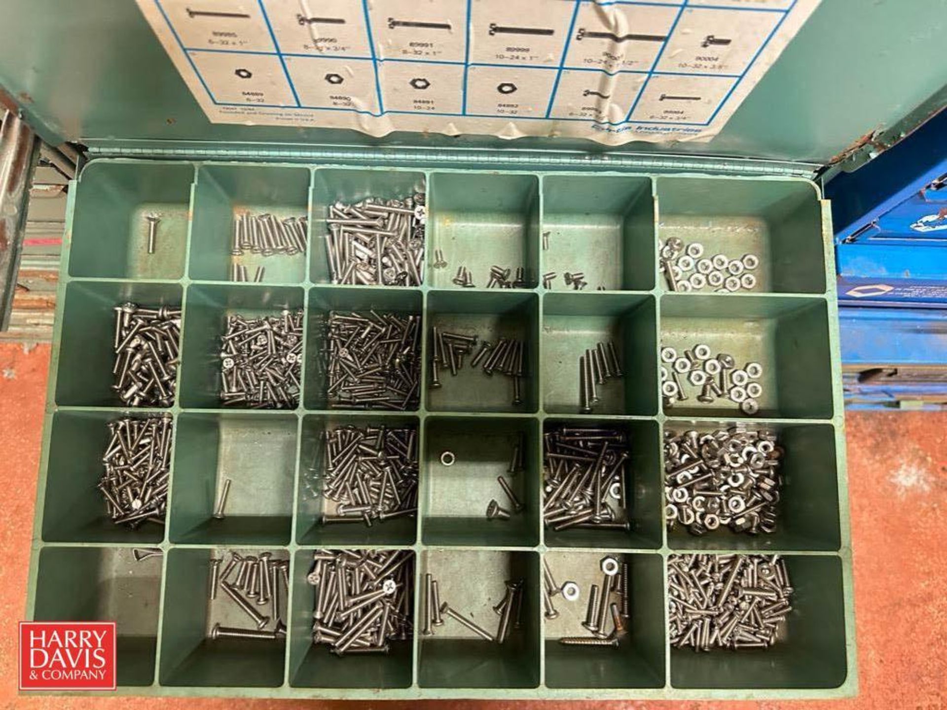 Assorted Hardware, Including: Fasteners, Cotter Pins, Keys, Roll Pins, Fuses, Belts, Riveting Tools, - Image 13 of 16