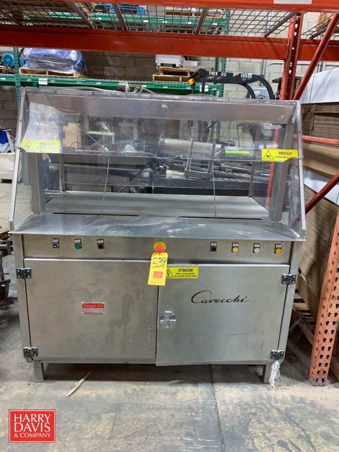 2013 Cavecchi S/S Wire Slicer, Model: TAGLIATR ICE, S/N: 144 (Location: Edison, NJ)