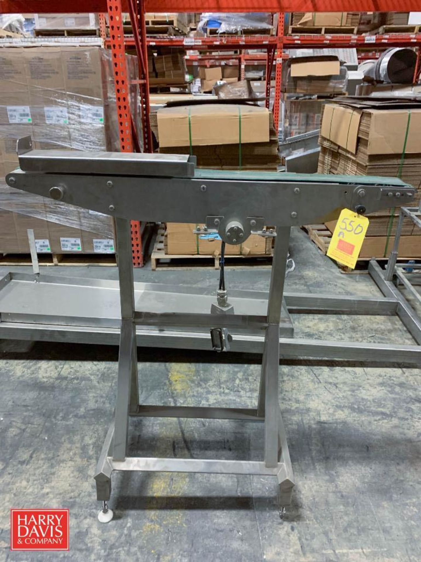 S/S Belt Conveyor (Location: Edison, NJ)