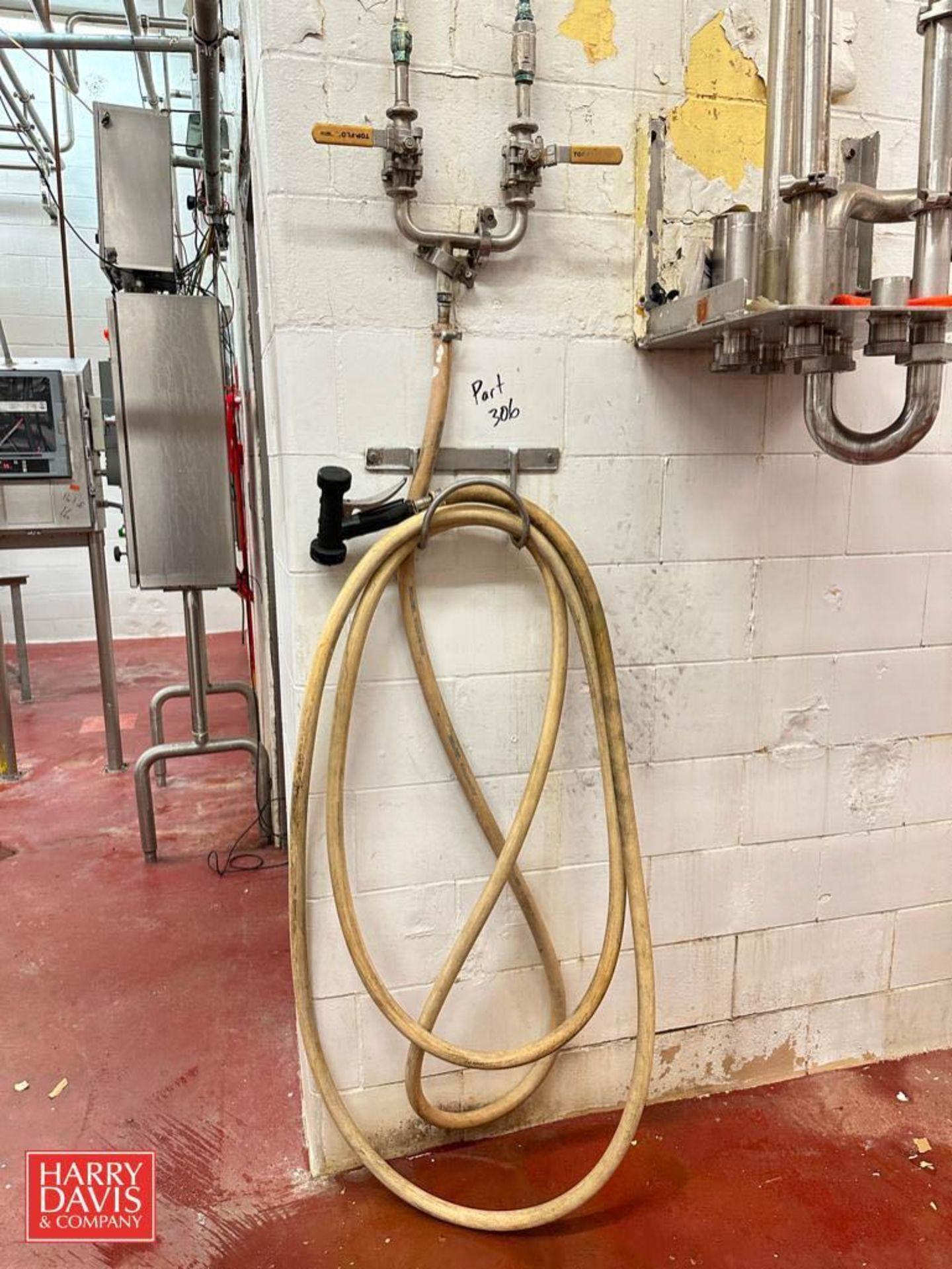 (5) S/S Hose Racks, (3) Suction/Discharge Hoses and (2) Hoses with Sprayers - Image 4 of 5