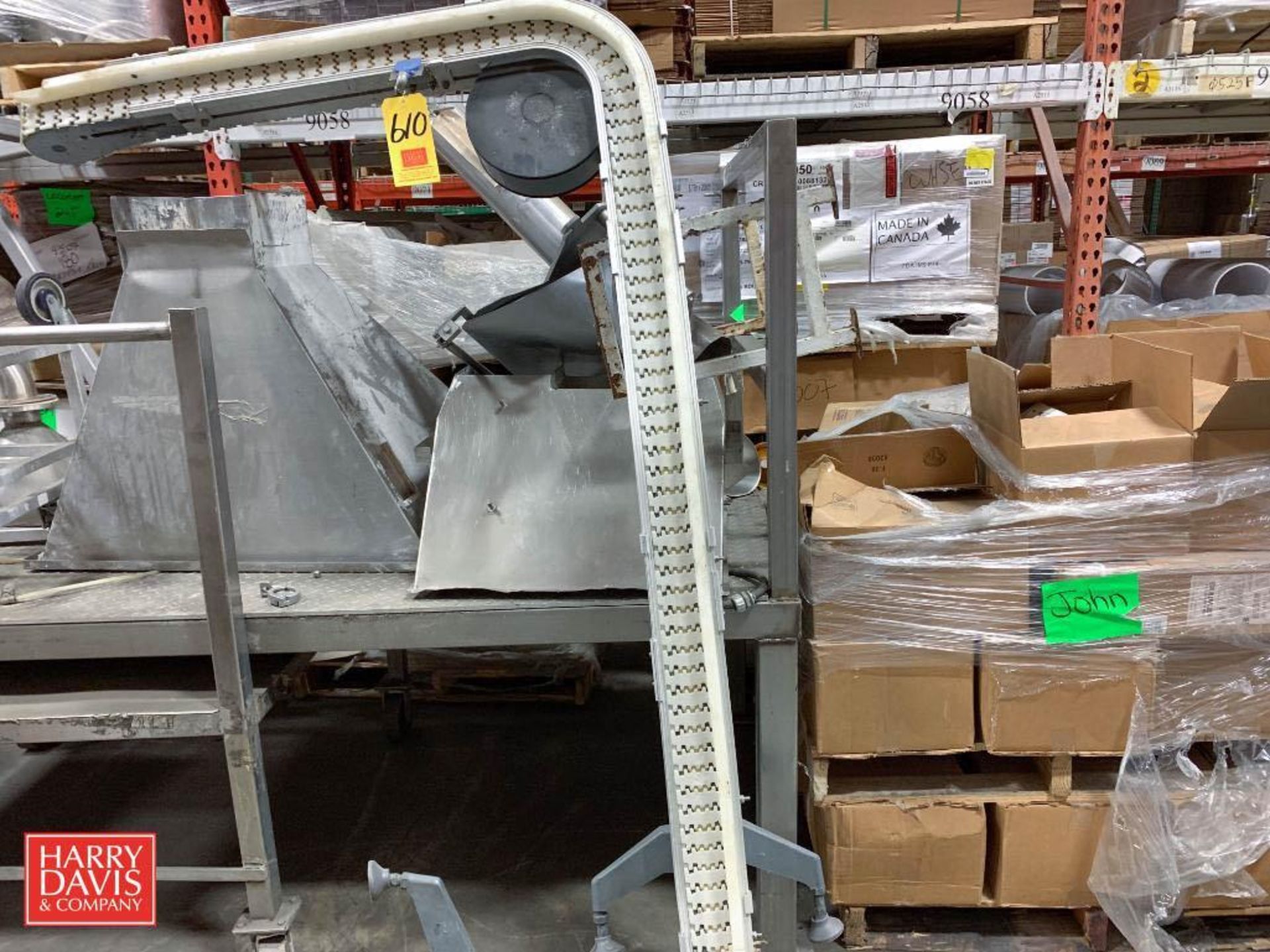 Flex Link Conveyor: 28’ with Drive and (3) 90° Turns (Location: Edison, NJ) - Image 3 of 3