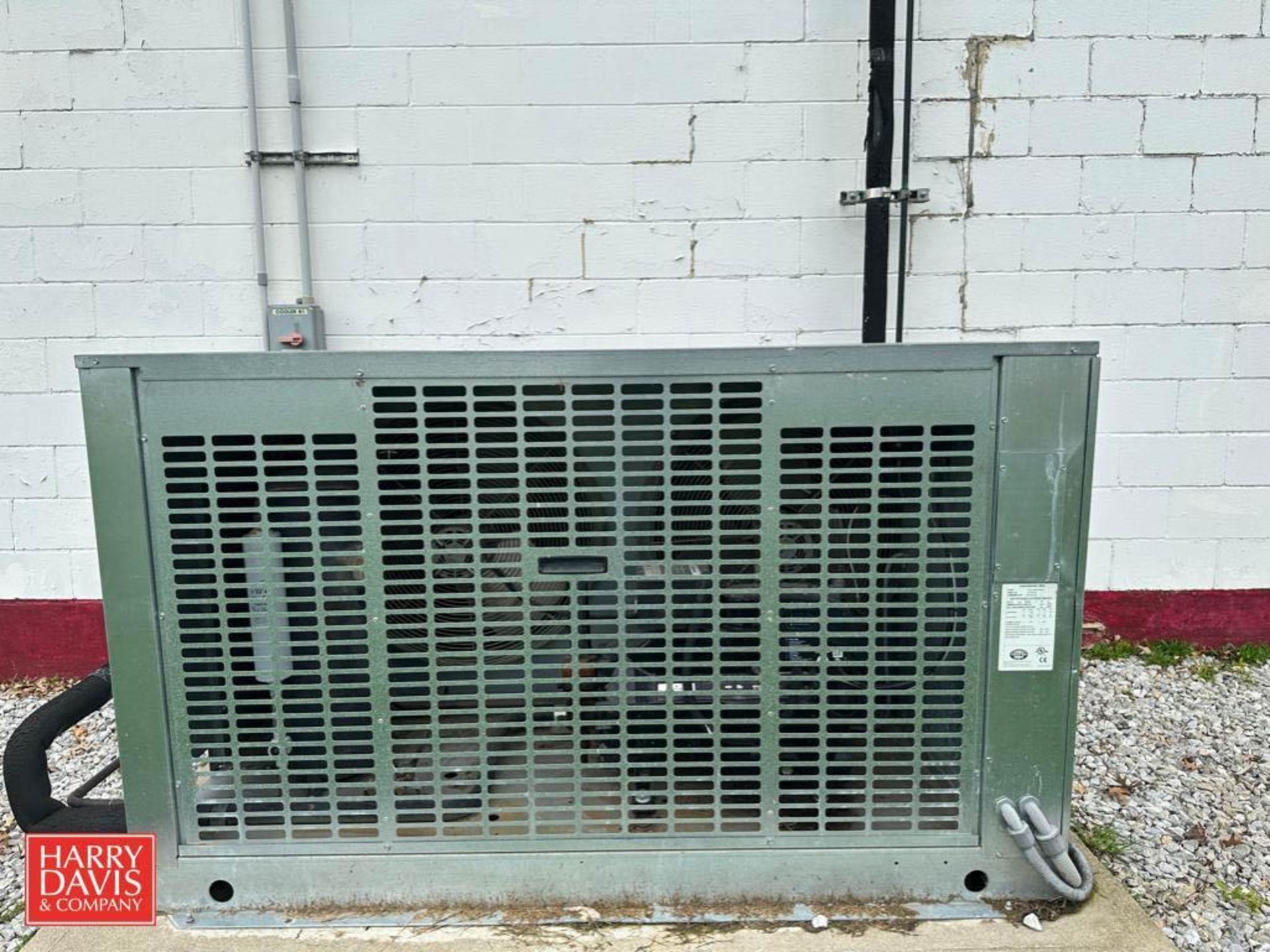 Trenton Packaged Air-Cooled Condensing Unit, Model: TESA150H8-HT4B-B, S/N: 152103939